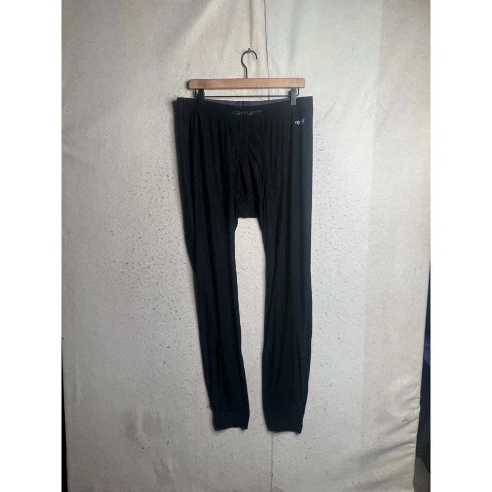 Carhartt Force Mens XL Tall Black Thermal Base Layer Pants MBL103T BL Leggings
